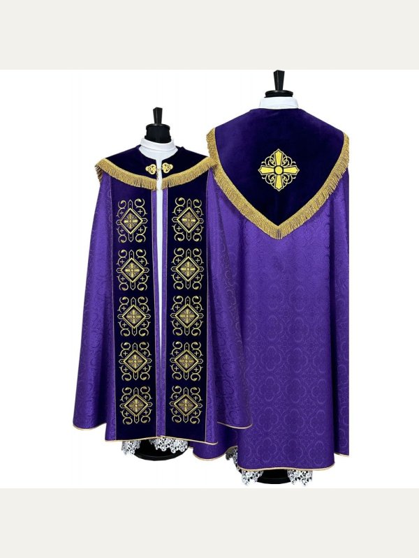 Kapa haftowana - kolory liturgiczne (12)