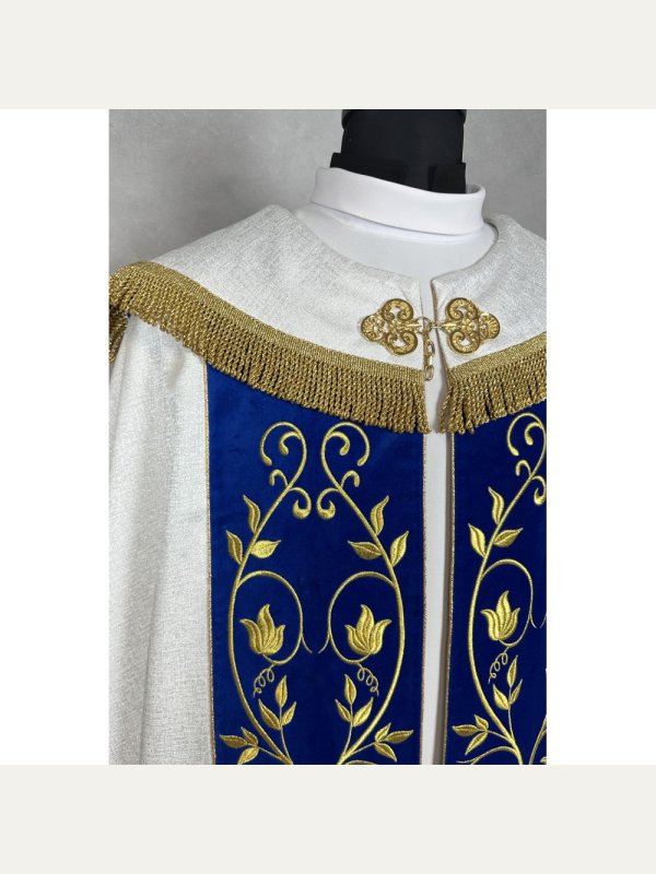Kapa liturgiczna Maryjna - haftowana (20)