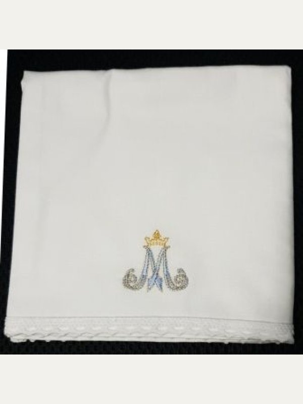 Korporał wzór Maryjny- 100 % bawełna