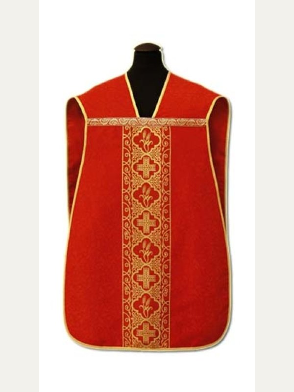 Ornat rzymski adamaszek