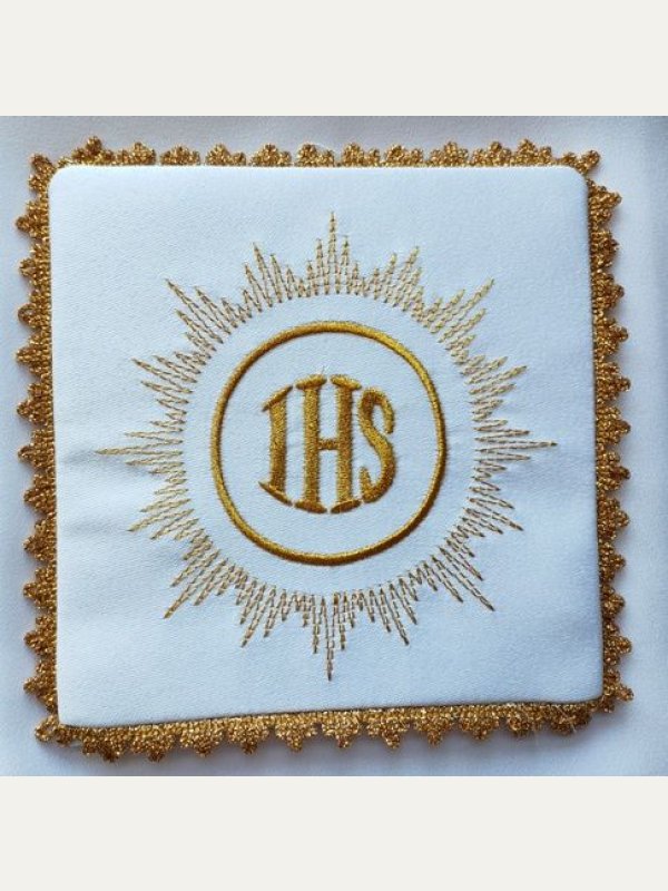 Palka haftowana ecru IHS (4)