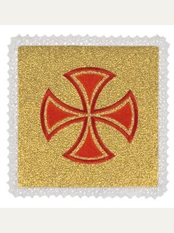 Palka złota krzyż