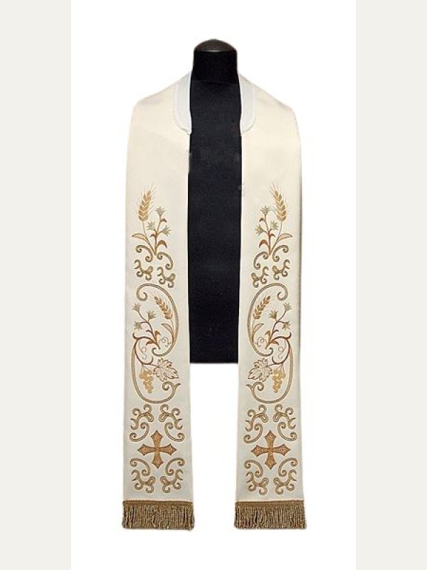 Stuła haftowana eucharystyczna (34)