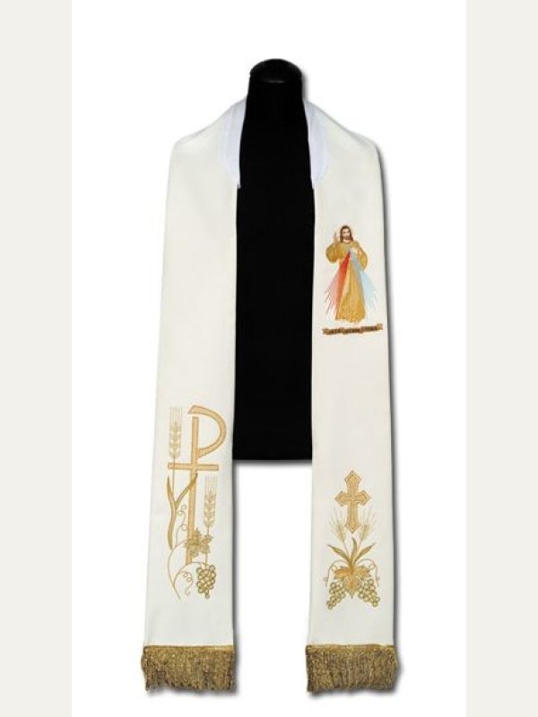 Stuła kapłańska Jezus Miłosierny  (209)