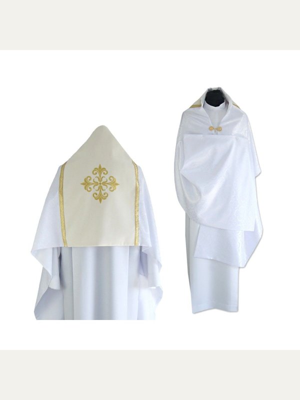 Welon liturgiczny biały/ecru
