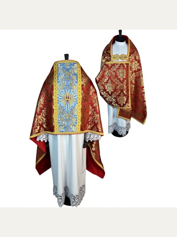 Welon liturgiczny, tkanina żakard