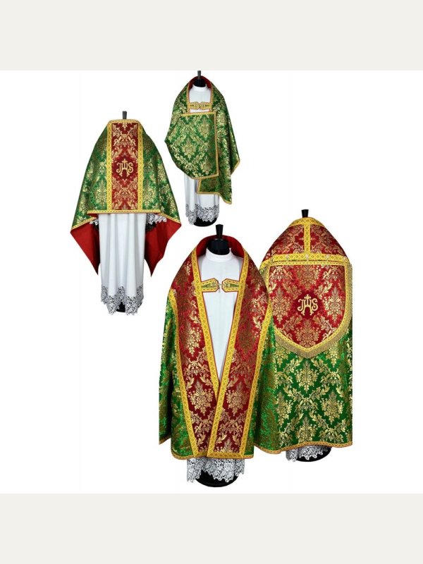 Zestaw kapa + welon liturgiczny (12K)